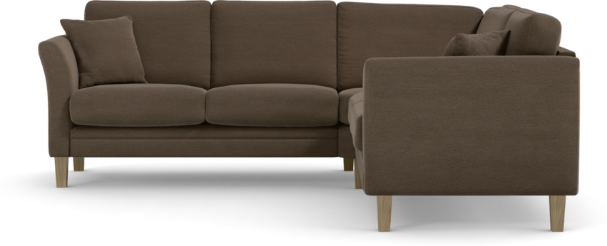 Eden - Hörnsoffa 2+2 - Brun