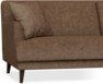 Macy Lux - 3-sits soffa - Brun