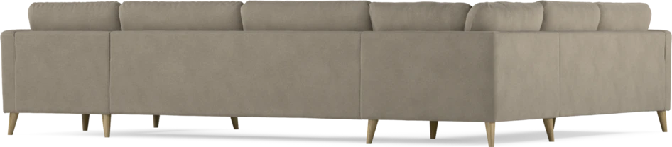 Bridge - Hörnsoffa, 2+3-sits med schäslong höger - Beige