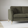 Eden - 2-sits soffa med schäslong - Grön