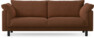 Cherrie - 3-sits soffa, fast klädsel - Orange