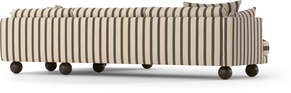 Harper - 3-sits soffa med divan höger - Flerfärgad