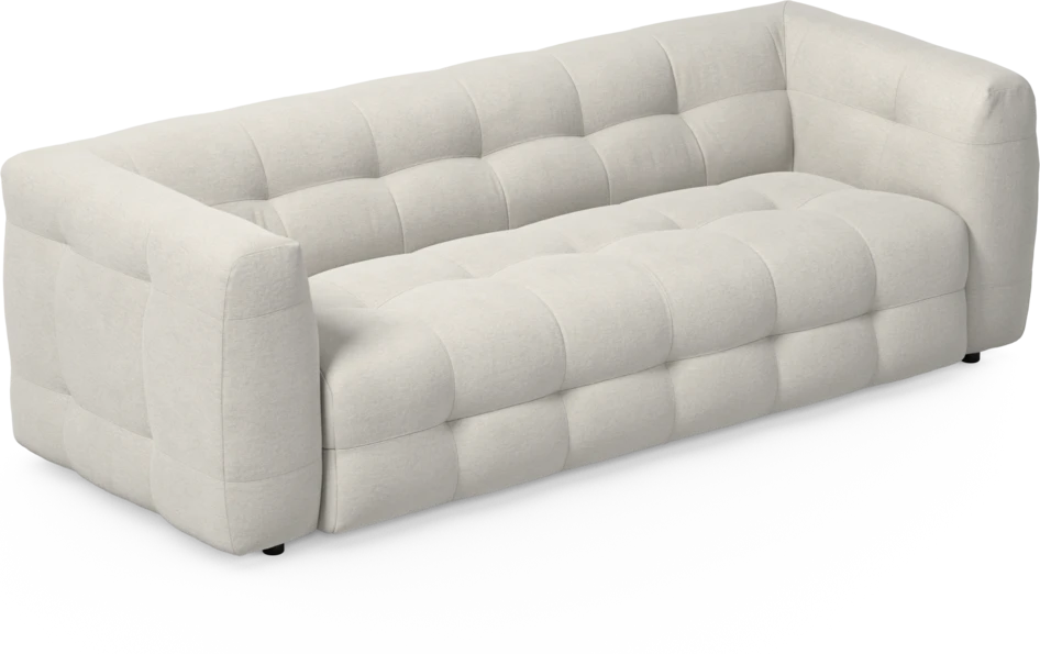 Bella - 3-sits soffa - Vit