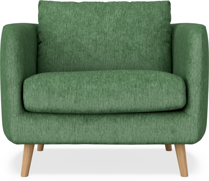 Madison Lux - Fåtölj, 70 cm - Grön