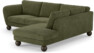 Madison - 2-sits soffa med divan höger - Grön