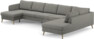 County - 4-sits soffa med schäslong vänster och divan höger - Grå