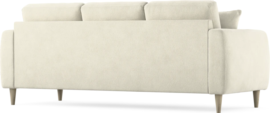 Eden - 3-sits soffa - Vit