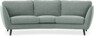 Madison - 3-sits soffa svängd, 70 cm - Turkos