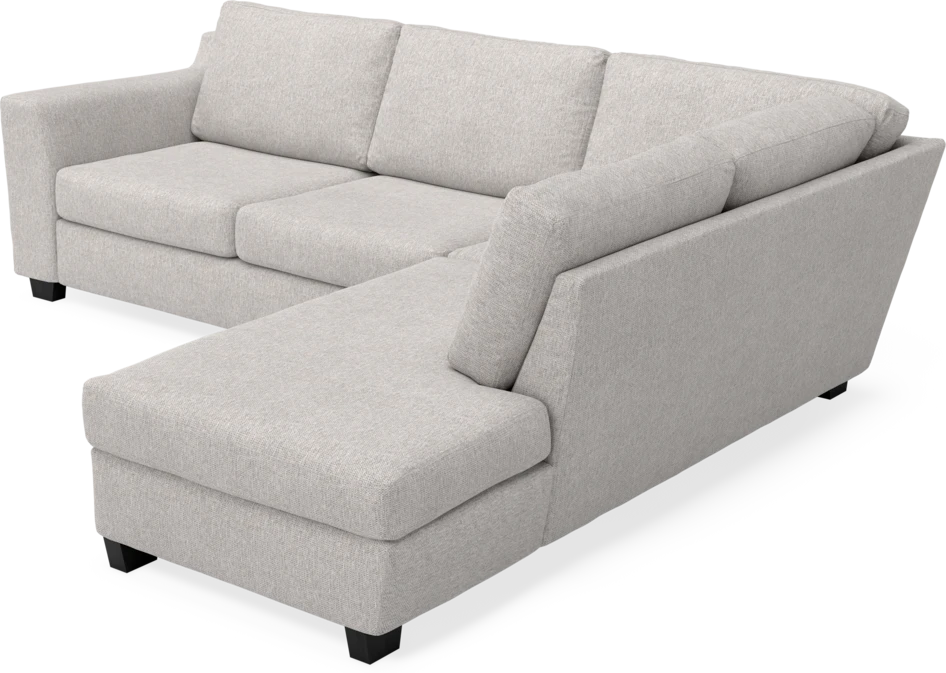 Friday - 2,5-sits soffa med divan höger - Grå
