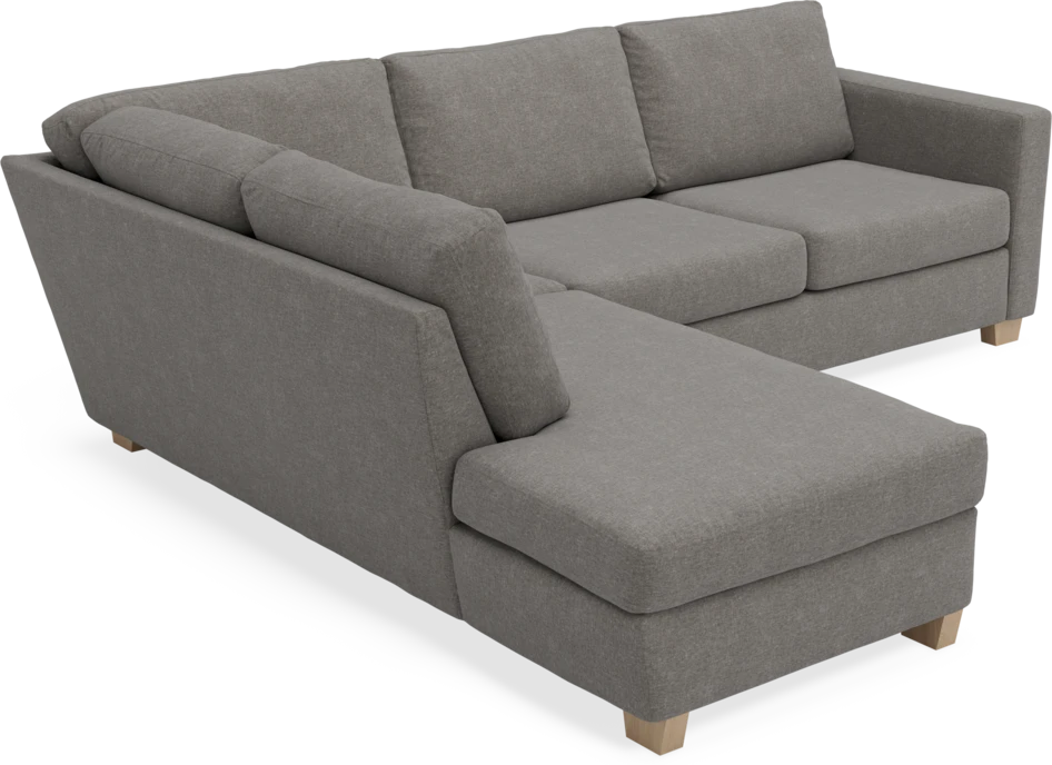 Friday - 2,5-sits soffa med divan vänster - Grå
