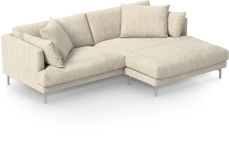 Harper - 4-sits med schäslong XL höger - Beige