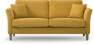 Eden - 2,5-sits soffa - Gul