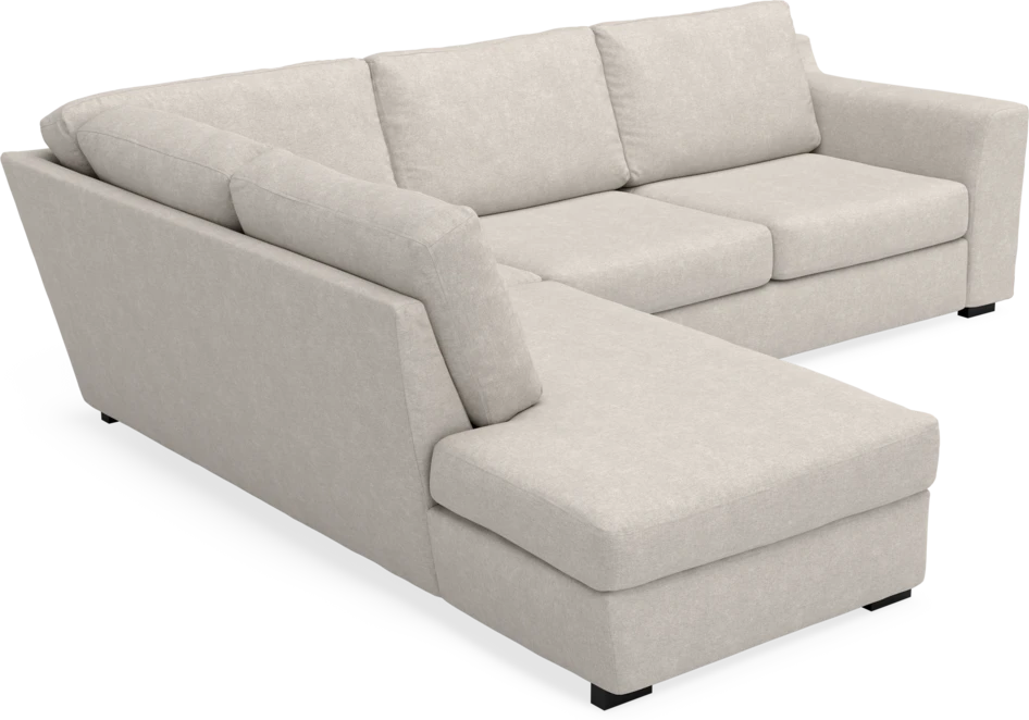 Friday - 2,5-sits soffa med divan vänster - Grå