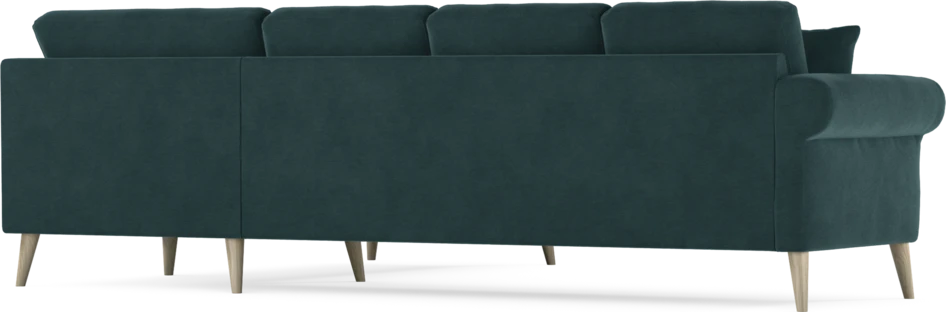 Eden - Hörnsoffa, 3+2-sits - Blå