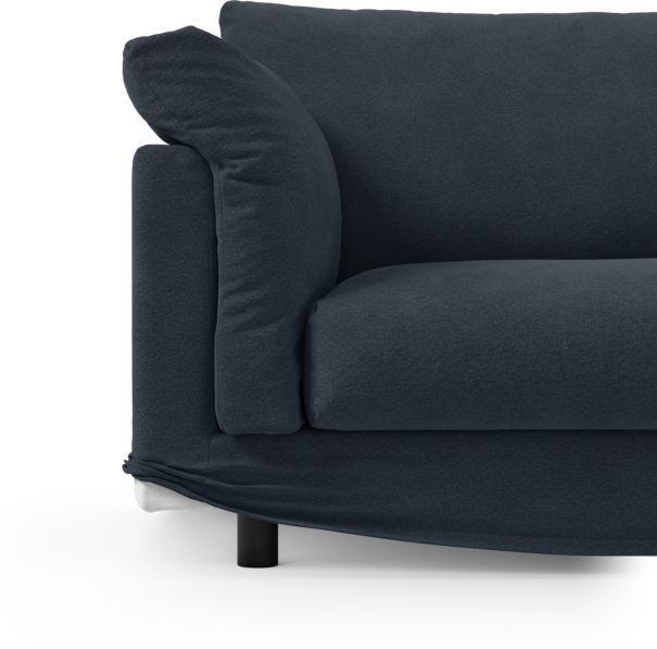 Cherrie Klädsel - Klädsel till 3-sits soffa - Blå