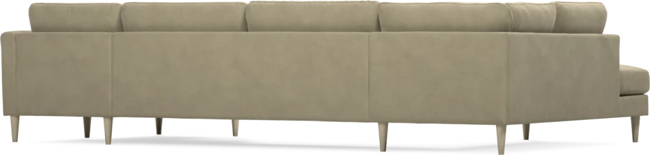 Bridge - 3-sits soffa med divan vänster och schäslong höger - Beige
