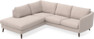 Madison - 2-sits soffa med divan vänster - Beige
