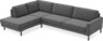 Sierra - 3-sits soffa med divan vänster - Grå