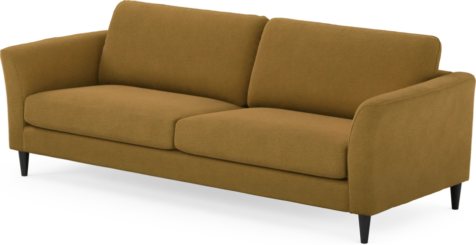 Bridge - 4-sits soffa - Gul