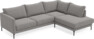 Impression - 3-sits soffa med divan höger - Grå