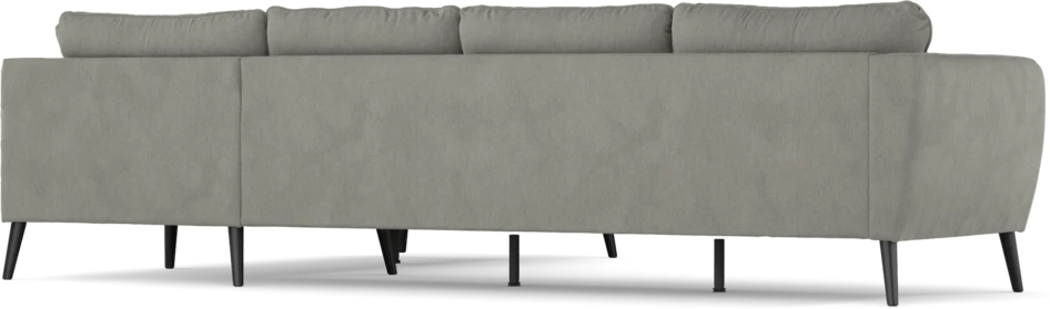 County - Hörnsoffa, 3+2-sits - Grå