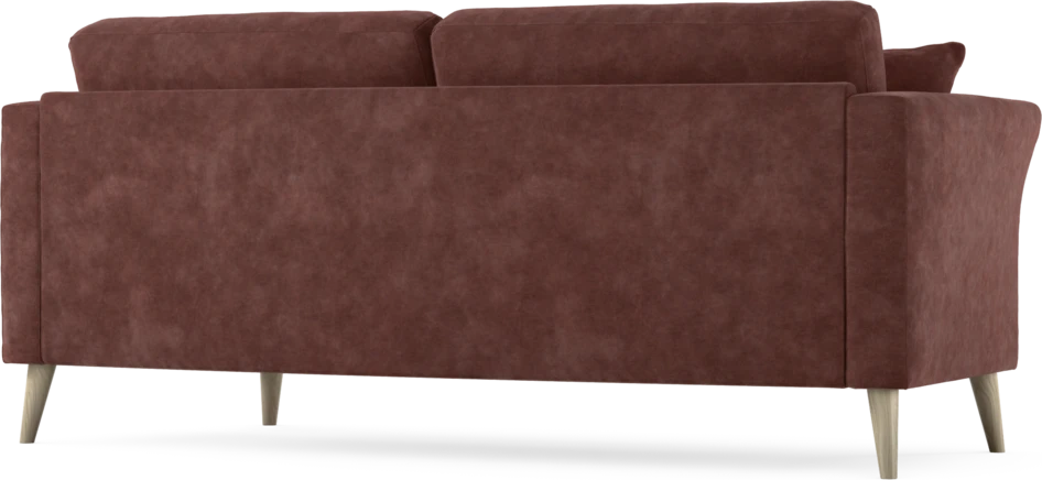 Eden - 2,5-sits soffa svängd - Röd