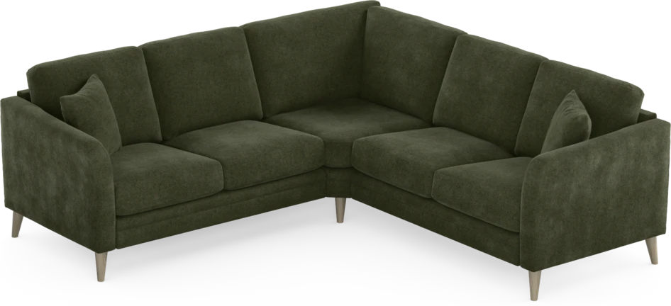 Eden - Hörnsoffa, 2+2-sits - Grön