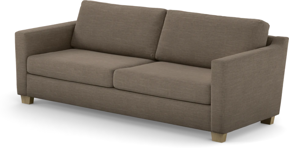 Friday - 3-sits soffa - Brun