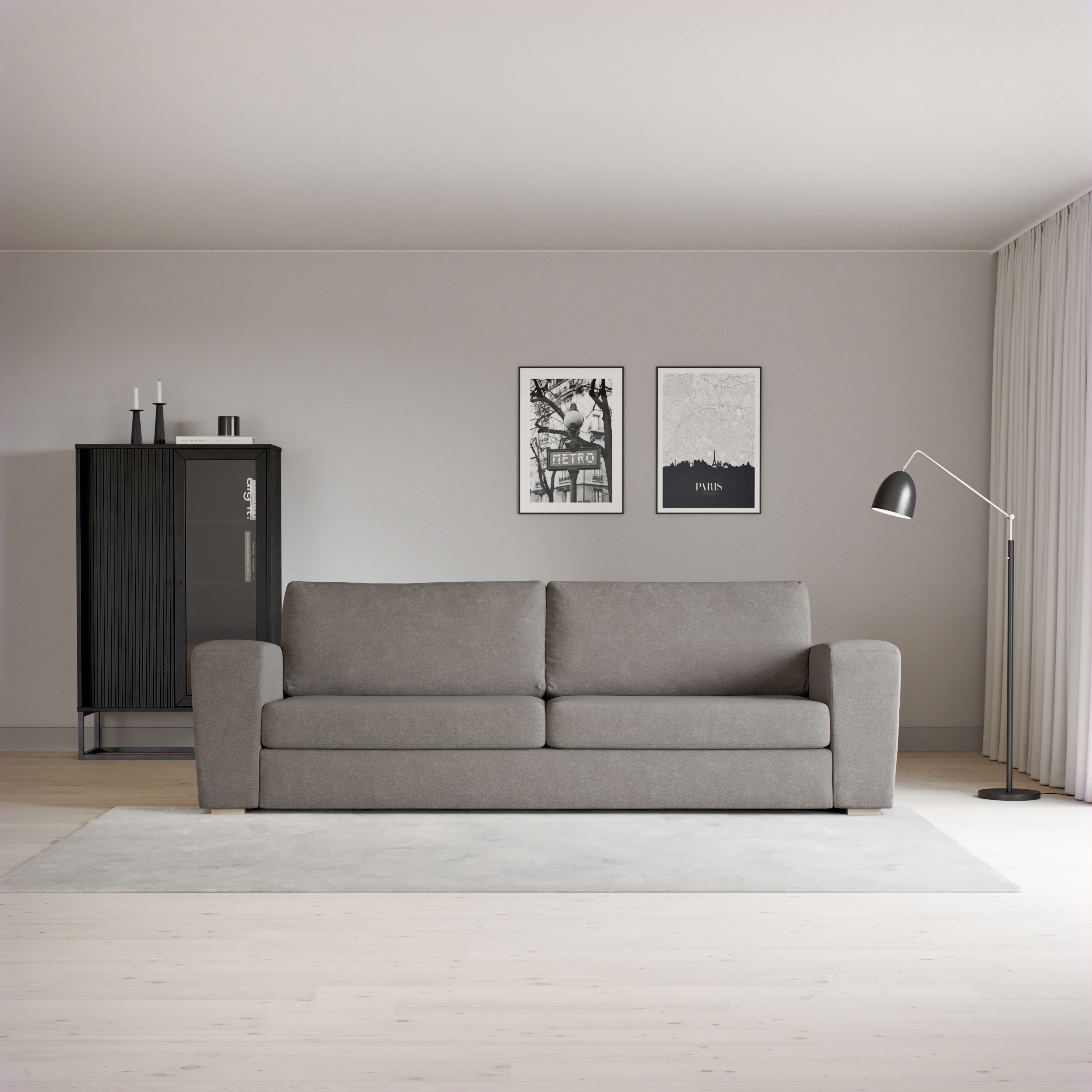 Friday - 3-sits soffa - inspiration