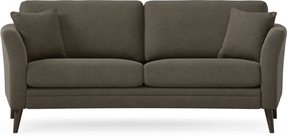 Eden - 2,5-sits soffa svängd - Brun