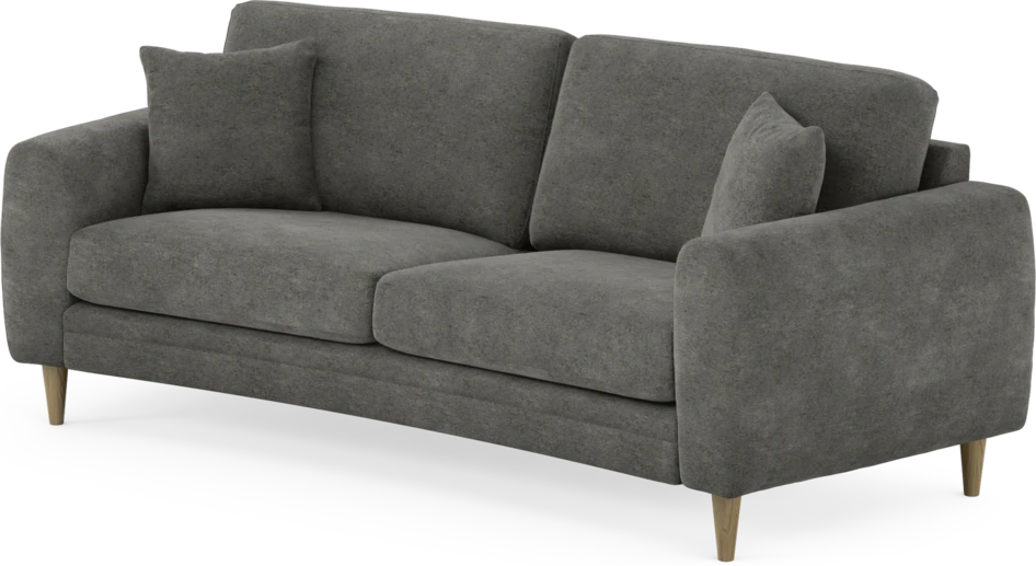 Eden - 2,5-sits soffa svängd - Grå