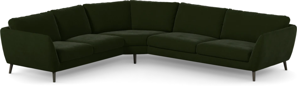 Madison Lux - Hörnsoffa 2+3-sits, hörn 2 - Grön