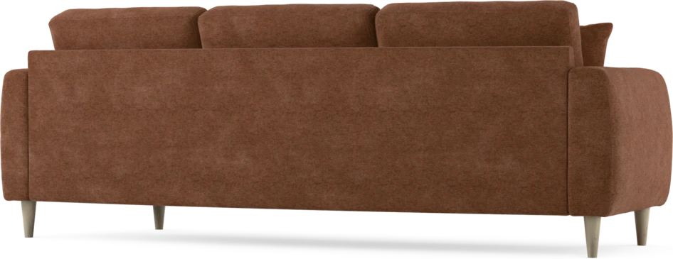 Eden - 3-sits soffa svängd - Orange