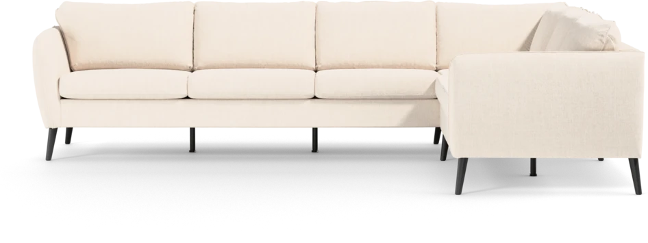 County - Hörnsoffa, 3+2-sits - Vit