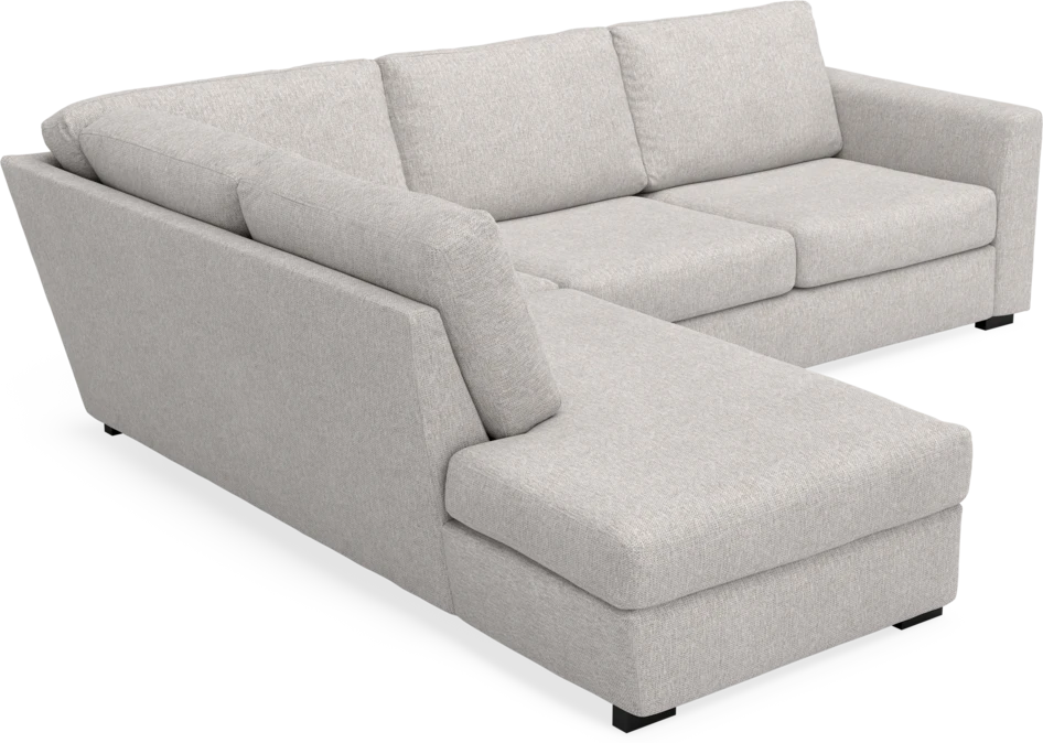 Friday - 2,5-sits soffa med divan vänster - Grå