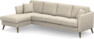 Eden - 3-sits soffa med schäslong - Beige