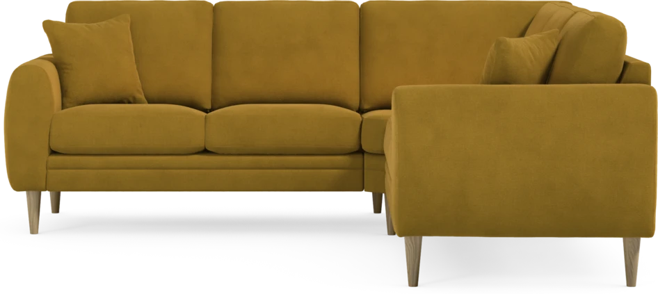 Eden - Hörnsoffa, 2+2-sits - Gul