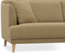 Macy Lux - 3-sits soffa - Brun