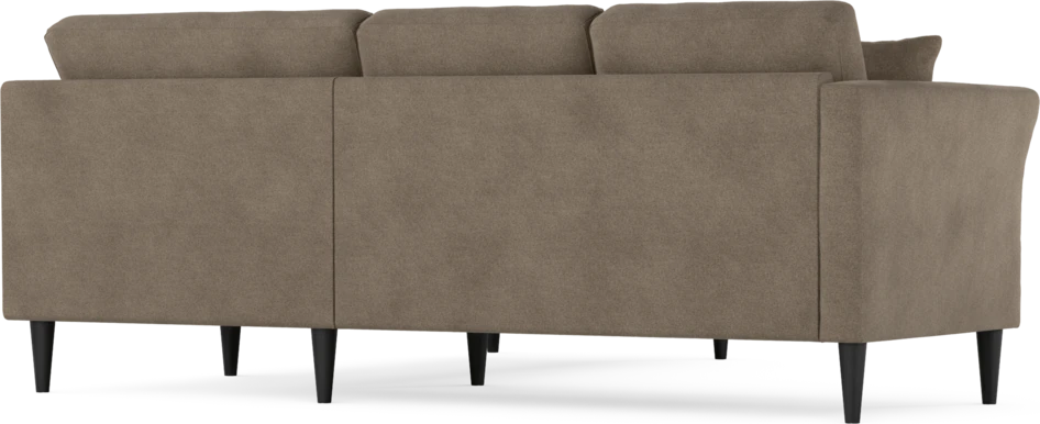 Eden - Hörnsoffa, 2+2-sits - Brun