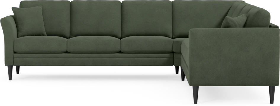 Eden - Hörnsoffa, 3+3-sits - Grön