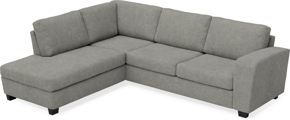 Friday - 2,5-sits soffa med divan vänster - Grå