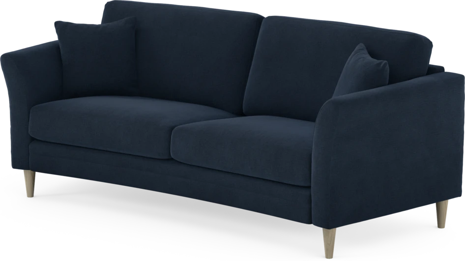 Eden - 2,5-sits soffa svängd - Blå