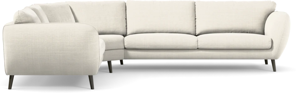 Madison Lux - Hörnsoffa 2+3-sits, hörn 2 - Vit