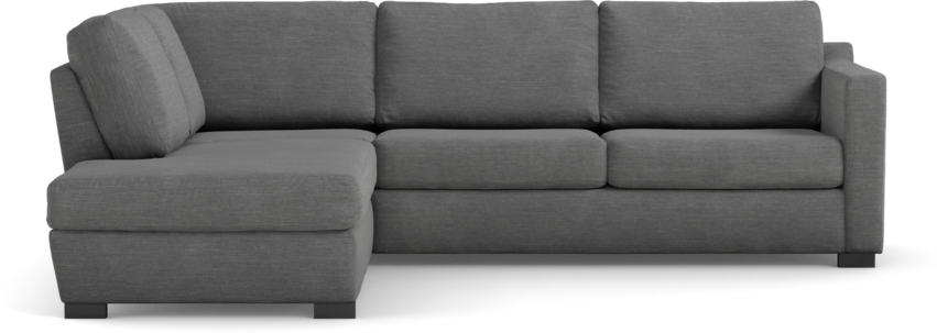 Friday - 2,5-sits soffa med divan vänster - Grå