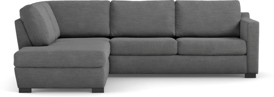 Friday - 2,5-sits soffa med divan vänster - Grå