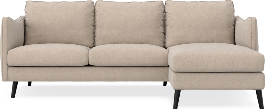 Madison - 2-sits soffa med schäslong höger - Beige