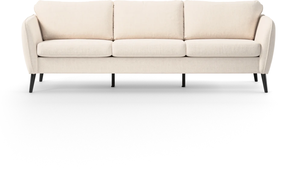 County - 3-sits soffa - Vit