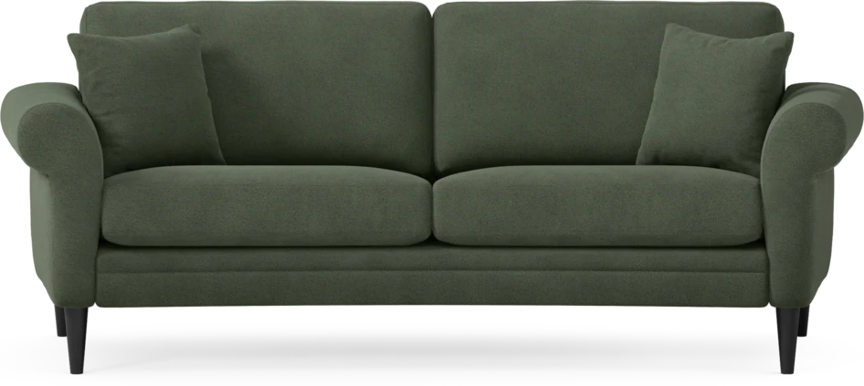 Eden - 2,5-sits soffa svängd - Grön