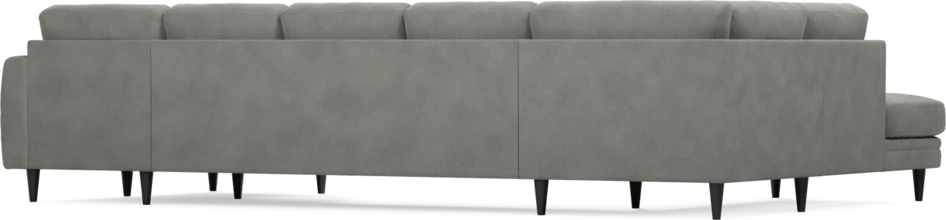 Eden - 3-sits soffa med divan vänster och schäslong höger - Grå