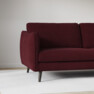 Madison Lux - 3-sits soffa med divan höger - Röd